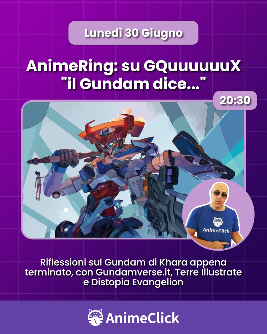 AnimeClick su Twitch: programma dal 30 giugno al 6 luglio AnimeClick su Twitch: programma dal 30 giugno al 6 luglio
